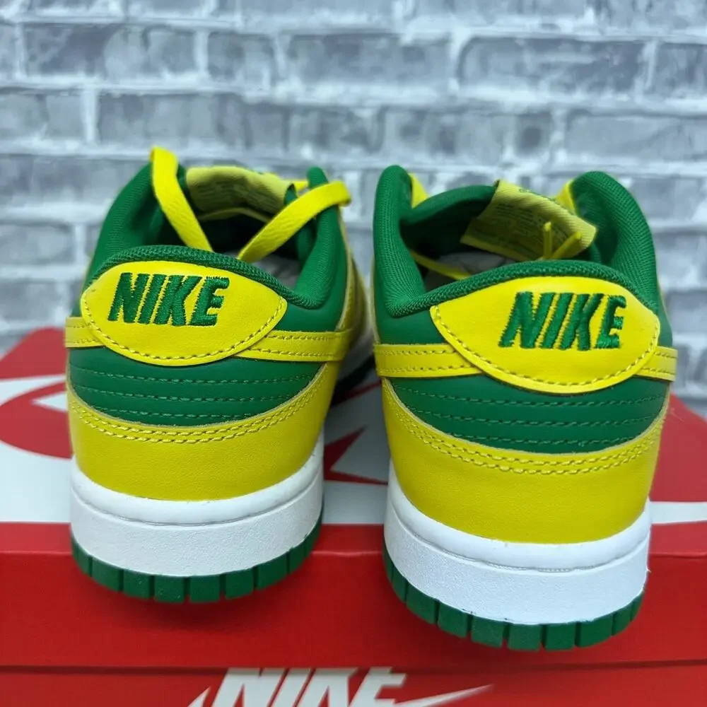 Nike Dunk Low Retro Reverse Brazil BTTYS Apple Green Yellow DV0833-300 Mens 8